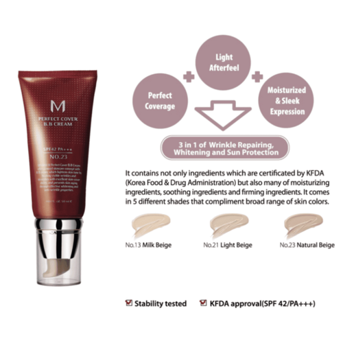 Eclavè - Missha M Perfect Cover BB Cream #23